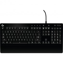 Tastatura gaming Logitech G213 Prodigy , Palm Rest , Iluminare LED RGB , Negru